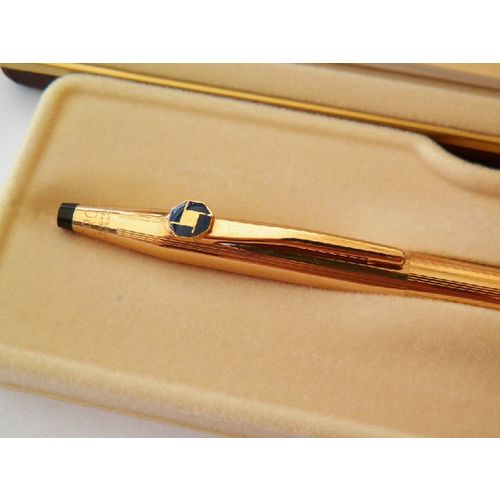 CROSS 14K ROSE GOLDFILLED BALL POINT PEN-MINT-CLASSIC CENTURY W CHASE FOB