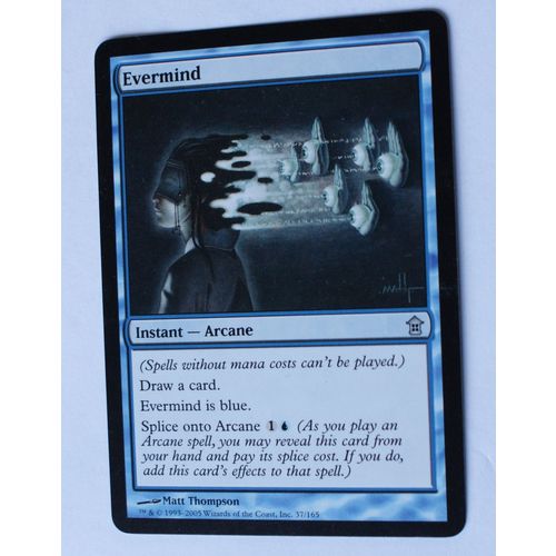 Magic the Gathering MTG CCG: Saviors of Kamigawa # 37 Evermind (A) 2005
