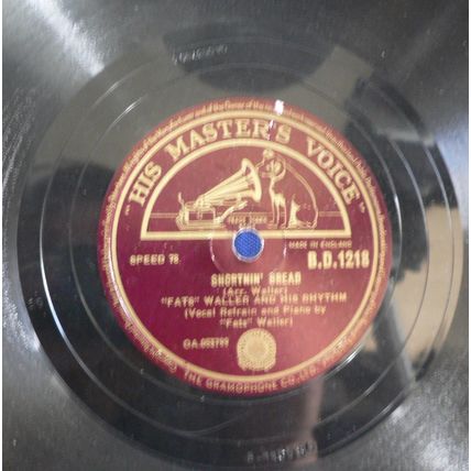 Fats Waller - Shortnin Bread - My Very Good Friend The Milkman 78 rpm 10"HMV