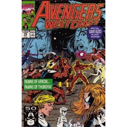 West Coast Avengers (Vol 1) # 075 VFN+ ORIG US COMICS