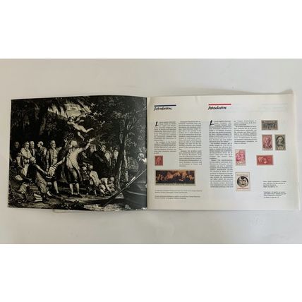 Liberte Egalite Fraternite Stamp Book PB Stamps Commemorating French Revolution