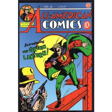 All American Comics Green Lantern Book Issue 16 Postcard