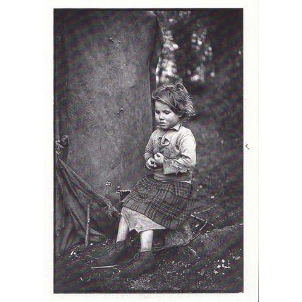 Child Camping Forest 1940s Living In Poverty Dorset Wiltshire RPC Photo Postcard