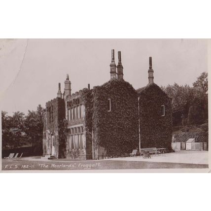 The Moorlands Froggatt Derbyshire Real Photo Postcard Near Mint