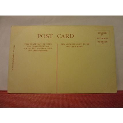 TOWN HALL, CHELTENHAM, GLOUCESTERSHIRE unused antique postcard =