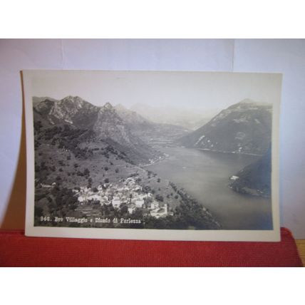 PORLEZZA, LOMBARDY, ITALY unused postcard #