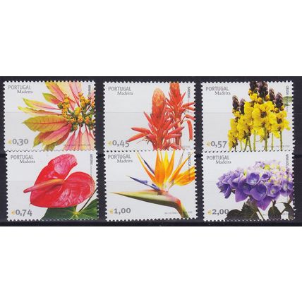 PORTUGAL [Madeira] MiNr 0243-48 ( **/mnh ) Blumen
