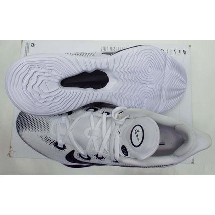 New Mens 17.5 NIKE Air Zoom BB NXT TB Promo White Navy Shoes MSRP$130 CK5879-105