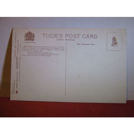 LOCH KATRINE, TROSSACHS unused antique postcard R. Tuck 'Oilette' =