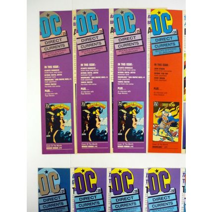 DC Direct Currents Lot of 14 DC Comics Batman Shadow Adam Strange NM 1989-90