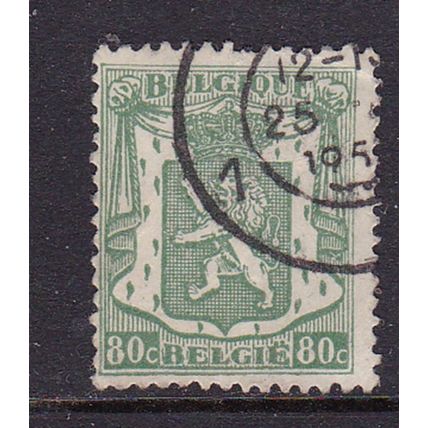 BELGIUM 1936 DEFINITIVES 80c USED SG742 #2