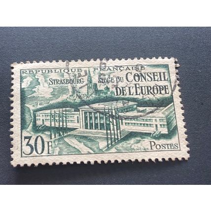 Briefmarke Frankreich 30 Francs 1952 Michel 942 gestempelt
