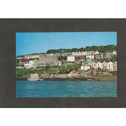 Postcard Cornwall Fowey from the Sea