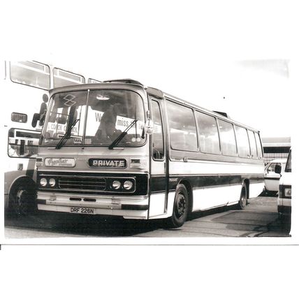 Black & White Photograph of Greatrex Travel Services of Stafford - DRF 226N