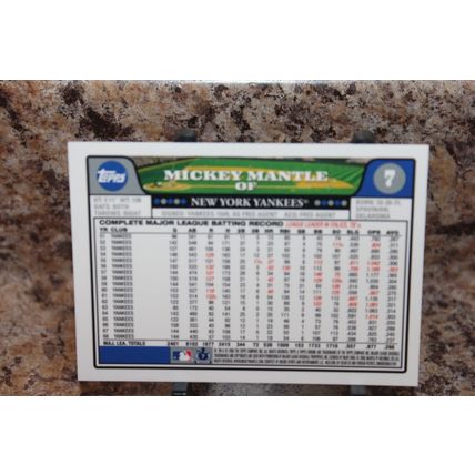 1996 TOPPS BAEBALL 68 STADIUM CLUB MICKEY MANTLE CARD#MM17