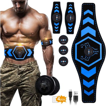Ems Muscle Training Abdominal Muscle Stimulator Home Fitness Belt