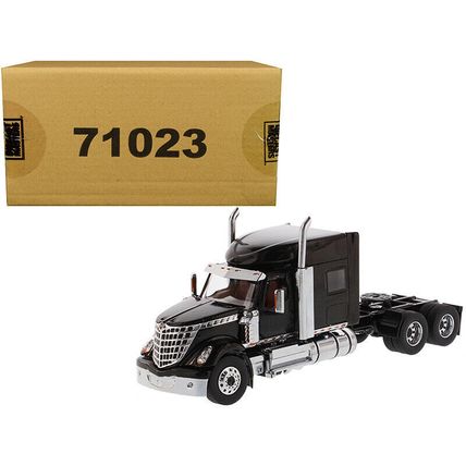 International LoneStar Sleeper Cab Truck Tractor Black 1/50 Diecast Model by ...