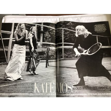 PARIS MATCH 2 JULY 1998 PRINCE WILLIAM AT 16 : KATE MOSS : MARIANNE FAITHFULL