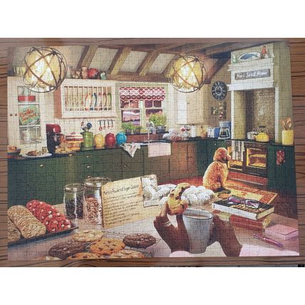 Ravensburger 750 LARGE piece jigsaw Cozy Kitchen