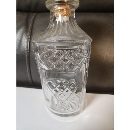 Drambuie Cut glass Vintage decanter No stopper 8”