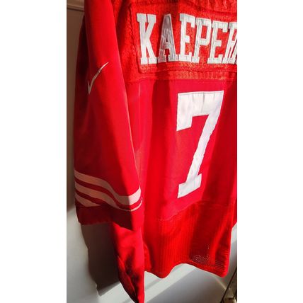 NFL San Francisco 49ers #7 Colin Kaepernick Football Jersey Men's SZ: 48 - Used