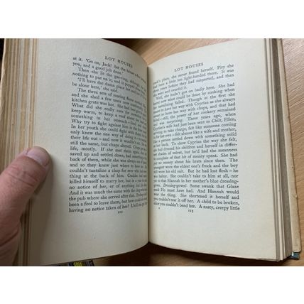 RARE* 1929 1ST EDITION ELIZABETH MANNING LOT HOUSES FICTION HARDBACK BOOK (P3)