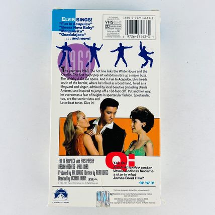 Elvis Presley - Fun In Acapulco VHS Video Tape