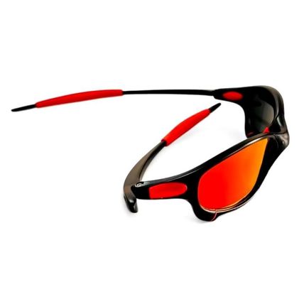 HCS X-Metal Juliet Sunglasses Black Red Lenses