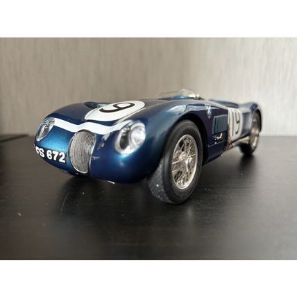 CMC M-192 Jaguar C-Type Goodwood Members Meeting 1954 Jimmy Stewart #19 - MINT