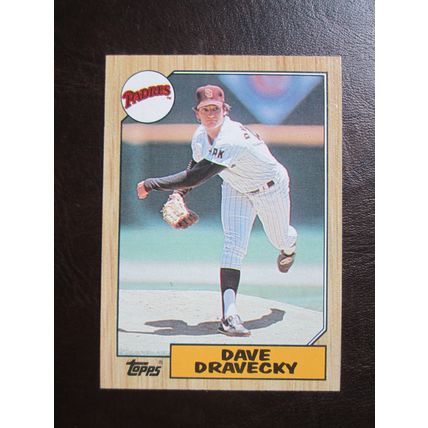 Three (3) Dave Dravecky Baseball Cards - See Pictures and Description Below