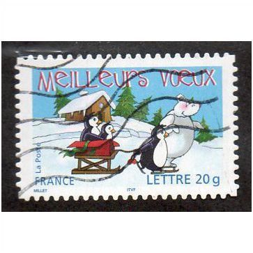FRA 2005 (53c) CHRISTMAS AND NEW YEAR' FINE USED (EBID20565)