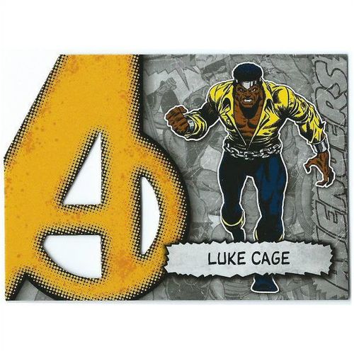 2012 Marvel Beginnings 2 Avengers Die-Cut - #A-23 - Luke Cage