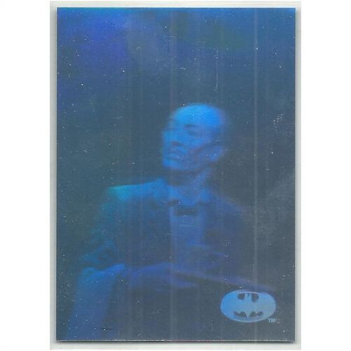BATMAN HOLOSERIES ' SILVER series ' card # 11 ( 1996 )