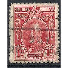 Southern Rhodesia 1931 SG16 1d Scarlet Fine Used ...
