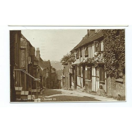 postcard east sussex rye mermaid inn posted 1940