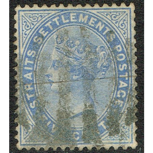 Straits Settlements 1883 5c Blue SG65 GU