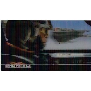 STAR WARS ' EMPIRE STRIKES BACK ' WIDEVISION 3-D CARD # 11 (2010)