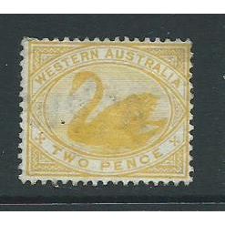 australia states western australia sg113 unused sg 113 no gum