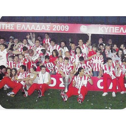 Panini Superleague Ελλάδα 2009-2010 Stickers: No.5 - Superleague 2009 Champions
