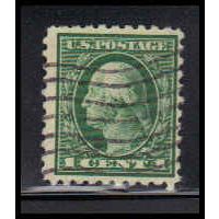 Used 424 1c George Washington Barely Clears K3442