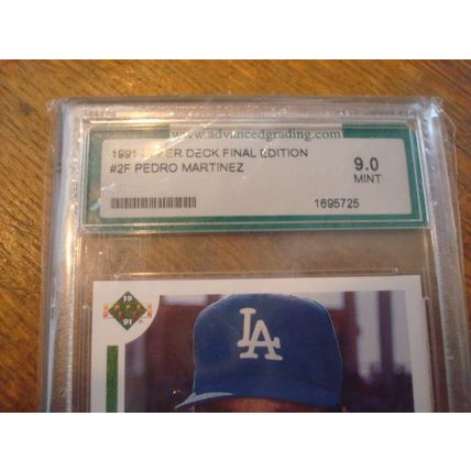 1991, Upper Deck, Final Edition, Graded Mint 9.0, PEDRO MARTINEZ Rc