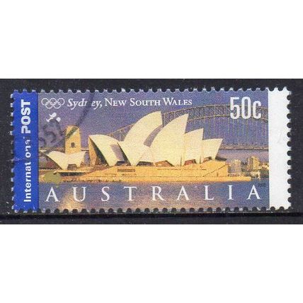 Australia 2000 Panoramas - Sydney Opera House 50c International Post Used