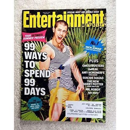 ENTERTAINMENT WEEKLY-JUNE 3/10, 2016-NICK JONAS-NEW-FAST SHIPPING