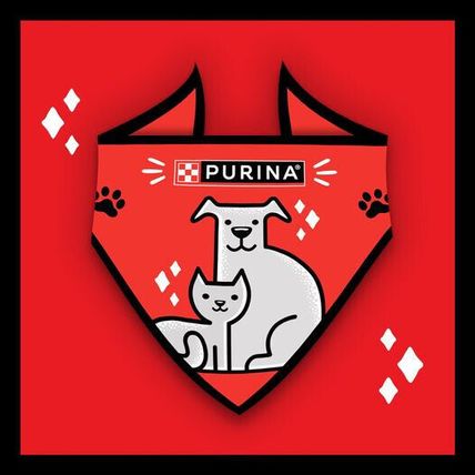 myPurina Limited Edition Dog/Cat Bandana-UNIVERSAL-NEW-FAST SHIPPING