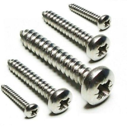 No.6 POZI PAN SELF TAPPING SCREWS A4 MARINE GRADE 316