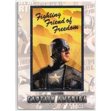 CAPTAIN AMERICA ' The First Avenger ' POSTER card # P- 9 ( 2011)