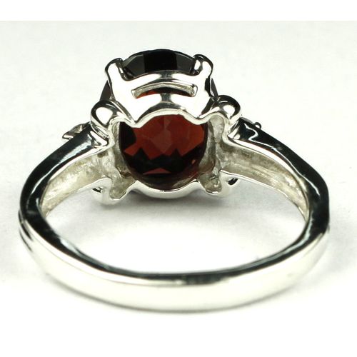 Mozambique Garnet, 925 Sterling Silver Ring, SR136