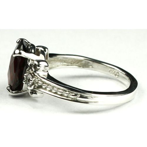 Mozambique Garnet, 925 Sterling Silver Ring, SR136