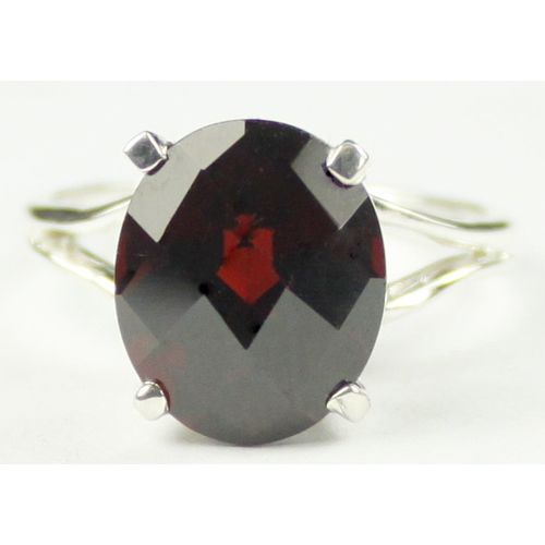Mozambique Garnet, 925 Sterling Silver Ring, SR132