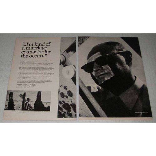 1970 International Nickel Ad - A Counselor for Ocean